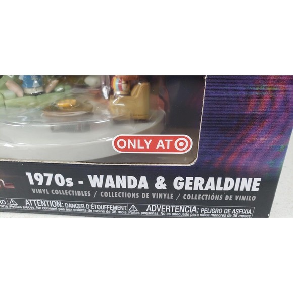 FUNKO MINI MOMENTS MARVEL WANDAVISION 1970s WANDA & GERALDINE EXCLUSIVE NIB - Picture 4 of 11